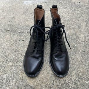 Madewell Delaney Lace Up Boot